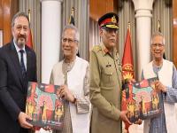 भारताला डिवचण्याचा प्रयत्न; मोहम्मद युनूस यांनी पाकिस्ताननंतर तुर्कीला दिला वादग्रस्त नकाशा - Marathi News | India Bangladesh: Attempt to provoke India; Mohammad Yunus gave controversial map to Turkey after Pakistan | Latest international News at Lokmat.com