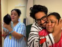 दुसऱ्या डिलिव्हरीनंतर भारती सिंगची झाली अशी अवस्था, रडून रडून कॉमेडी क्वीन हैराण - Marathi News | bharti singh facing postpartum trauma after delivery cant stop crying shared video | Latest filmy News at Lokmat.com