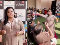 लेकाच्या जन्मानंतर २० दिवसातच कामावर परतली भारती सिंह; म्हणाली, काजू आ गया..! - Marathi News | laughter queen bharti singh back on set after 20 days of delivery chats with paparazzi | Latest filmy News at Lokmat.com लेकाच्या जन्मानंतर २० दिवसातच कामावर परतली भारती सिंह; म्हणाली, काजू आ गया..! - Marathi News | laughter queen bharti singh back on set after 20 days of delivery chats with paparazzi | Latest filmy News at Lokmat.com