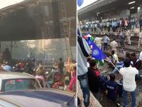 #BhimaKoregaonViolence : भीमा कोरेगाव घटनेच्या निषेधार्थ महाराष्ट्र बंद, आंदोलनाला हिंसक वळण - Marathi News | #BhimaKoregaonViolence: | Latest mumbai Photos at Lokmat.com