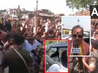 बिहारमध्ये राडा! उपमुख्यमंत्र्यांच्या ताफ्यावर हल्ला; दुसरीकडे सीपीएम आमदाराला मारहाण, गाडी फोडली - Marathi News | Ruckus in Bihar Election Voting! Deputy Chief Minister's convoy attacked; CPM MLA beaten up, car vandalised | Latest national News at Lokmat.com बिहारमध्ये राडा! उपमुख्यमंत्र्यांच्या ताफ्यावर हल्ला; दुसरीकडे सीपीएम आमदाराला मारहाण, गाडी फोडली - Marathi News | Ruckus in Bihar Election Voting! Deputy Chief Minister's convoy attacked; CPM MLA beaten up, car vandalised | Latest national News at Lokmat.com