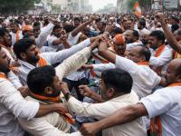 Local Body ELections: उमेदवारीसाठी पैसे मागितल्याच्या आरोपावरून भाजपचे दोन गट भिडले - Marathi News | Two BJP factions clash over allegations of asking for money for candidature | Latest thane News at Lokmat.com