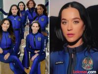 ब्लू ओरिजिनने रचला इतिहास; केटी पेरीसह ६ महिला ११ मिनिटांत अंतराळ प्रवास करून परतल्या - Marathi News | Blue Origin created history with women space crew Katy Perry traveled to space with five women | Latest international Photos at Lokmat.com