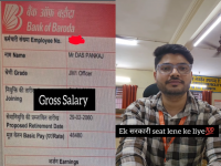 बँक ऑफ बडोदा प्रोबेशनरी ऑफिसरला किती पगार मिळतो? सोशल मीडियावर सॅलरी स्लिप व्हायरल; भत्त्यांची यादी पाहून व्हाल थक्क! - Marathi News | How much salary does a Bank of Baroda probationary officer get? Salary slip goes viral on social media; You will be shocked to see the list of allowances! | Latest career News at Lokmat.com