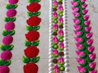 दिवाळीत दाराभोवती काढा आकर्षक बॉर्डर डिजाईन्स, एक से एक पारंपरिक-सोप्या पण सुंदर रांगोळ्या - Marathi News | Easy and beautiful Diwali rangoli border designs for door entrance Traditional yet simple rangoli designs for Diwali 2025 How to make attractive rangoli borders around the door | Latest sakhi Photos at Lokmat.com