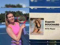 Eugenie Bouchard: ID कार्डवरील बिकिनीतील फोटो पाहून टेनिस स्टारची सटकली; जाणून घ्या असं का झालं? - Marathi News | Canadian tennis star Eugenie Bouchard was outraged after seeing her bikini photo on her identity card | Latest other-sports Photos at Lokmat.com