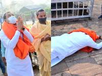 जगन्नाथ मंदिर आजपासून दर्शनासाठी खुले, संबित पात्रांनी घातले लोटांगण - Marathi News | The Jagannath Temple of puri is open for Darshan from today, sambit patra visited today | Latest national Photos at Lokmat.com