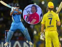 'ब्लू और यलो?'; चाहत्याच्या यॉर्कर प्रश्नावर धोनीचा हेलिकॉप्टर षटकार - Marathi News | 'Blue and yellow?'; MS Dhoni's answer like chopper six on fan's yorker question | Latest cricket Photos at Lokmat.com