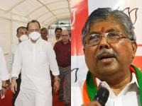 Ajit Pawar: "बाकडे वाजवू नका, तुमचं मंत्रीपद येईल का, हेच सांगता येत नाही" - Marathi News | "I don't know if your ministerial post will come or not.", Ajit pawar on chandrkant patil in minister role | Latest mumbai Photos at Lokmat.com