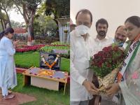 Rupali Patil Thombare : बाळासाहेबांच्या स्मृतीस्थळाचे दर्शन, राष्ट्रवादीत प्रवेश, आता एकच ओढ - Marathi News | Rupali Patil Thombare : Visit to Balasaheb's memorial, entry into NCP, now only one attraction | Latest pune Photos at Lokmat.com