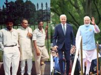 व्हाईट हाऊसमधील भाषणात मोदींना आठवले 'ते' दिवस, ३० वर्षांपूर्वीचा फोटो - Marathi News | The day Narendra Modi remembers his speech at the White House, a photo from 30 years ago | Latest international Photos at Lokmat.com