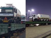ऑक्सिजन एक्सप्रेस 8 टँकर घेऊन विशाखापट्टणमला - Marathi News | Oxygen Express took 8 tankers to Visakhapatnam | Latest mumbai Photos at Lokmat.com