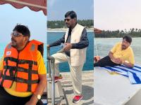 "तब मुझे याद आयेगा लक्षद्वीप"; मंत्री आठवलेची थेट समुद्र बोटीतून भन्नाट कविता - Marathi News | "Then I will remember Lakshadweep"; Ramdas Athawale's fantastic poem straight from the sea boat | Latest national Photos at Lokmat.com