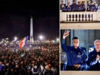 FIFA World Cup 2022: मॅच हारली पण मनं जिंकली! फ्रान्सच्या शिलेदारांचं मायदेशात जंगी स्वागत, खेळाडूही झाले अवाक् - Marathi News | Even after losing the FIFA World Cup final match, the French team received a warm welcome from the fans, see photos | Latest other-sports Photos at Lokmat.com