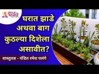 उत्तरेस झाडे अथवा बाग असावी का? Which side of home should be Garden or Trees? Lokmat Bhakti