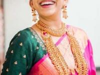 लग्नात नवरीने निवडायला हवी बॉडीशेपनुसार ‘अशी’ परफेक्ट साडी, लग्नाच्या साड्या घेताना लक्षात ठेवा ६ टिप्स... - Marathi News | bridal saree selection tips by body shape choose perfect saree according to body type perfect saree for different body types | Latest sakhi Photos at Lokmat.com