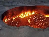 'या' देशात आहे ‘नरकाचा दरवाजा’! राष्ट्रपतींनी दिला बंद करण्याचा आदेश; येथे 51 वर्षांपासून का धगधगतेय आग? - Marathi News | Turkmenistan president gurbanguly berdimuhamedov says that they are planning to close gates of hell fire burned for 51 years | Latest international Photos at Lokmat.com