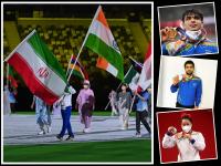 Tokyo Olympics 2020 Closing Ceremony: भारतीयांची अविश्वसनीय कामगिरी; निरोप समारंभात डौलानं फडकला तिरंगा, जाणून घ्या मेडल टॅलीत कितव्या स्थानी! - Marathi News | Tokyo Olympics 2020 Closing Ceremony: Bajrang Punia walks out with Indian flag, India finished 48th, see medal tally | Latest other-sports Photos at Lokmat.com