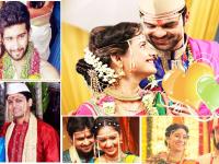 नवरी नटली...पाहा मराठी अभिनेत्रींचे लग्नातला अंदाज - Marathi News | Navari Natali ... See Marathi actress wedding | Latest filmy Photos at Lokmat.com