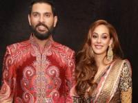 युवराज-हेजलच्या रिसेप्शनचा दिमाखदार सोहळा! - Marathi News | Yuvraj-Hejal reception celebrated! | Latest filmy Photos at Lokmat.com