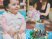 तैमूरने असा कापला त्याच्या पहिल्या वाढदिवसाचा केक; मावशी करिष्मा कपूरने शेअर केले फोटो! - Marathi News | Timur cut off his first birthday cake; Mawashi Karishma Kapoor shared the photo! | Latest filmy Photos at Lokmat.com