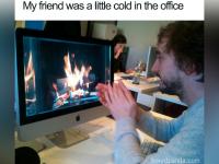 हे मीम्स पाहून वाटतं, जगात तिसरं महायुध्द हे ऑफिसमधील AC टेम्प्रेचरमुळेच होईल ना भौ! - Marathi News | Memes You Will Relate To If You’re Freezing In Your Office | Latest social-viral Photos at Lokmat.com