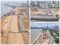 मुंबई कोस्टल रोड प्रकल्पाचे ५८ टक्के काम पूर्ण; पाहा फोटोंमधून - Marathi News | 58 percent of Mumbai Coastal Road project completed See photos | Latest mumbai Photos at Lokmat.com