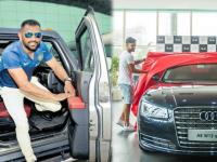 See Photo : विराट कोहलीची Audi ते MS Dhoniची हमर; जाणून घ्या तुमच्या आवडत्या क्रिकेटपटूचं कार कलेक्शन - Marathi News | See Photo : From Virat Kohli's Audi to MS Dhoni's Hummer, Cricketers & Their Rides | Latest cricket Photos at Lokmat.com