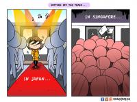 बघा जपान आणि इतर देशातील लाइफस्टाईलमध्ये काय फरक दाखवणारे फोटो! - Marathi News | The Cultural Differences Between Japan And Other Countries | Latest social-viral Photos at Lokmat.com