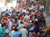 नाशकात नवसाला पावणाऱ्या दाजिबा विरांची पारंपरिक मिरवणूक - Marathi News | Procession of goddess of destruction | Latest nashik Photos at Lokmat.com
