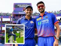 DC vs MI : मुंबई इंडियन्सचा कॅप्टन बदलला! पांड्याच्या जागी सूर्याकडे जबाबदारी, जाणून घ्या त्यामागचं कारण - Marathi News | IPL DC v MI Why is Hardik Pandya Not Playing For MI vs DC in IPL 2026 clash in Delhi Surya Kumar Yadav explain | Latest cricket News at Lokmat.com