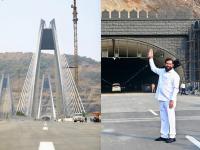 DCM शिंदेंनी केली ‘मिसिंग लिंक’च्या कामाची पाहणी; कोणत्या वाहनांना परवानगी अन् टोल किती? - Marathi News | deputy cm eknath shinde inspected the work of mumbai pune expressway missing link project know which vehicles are allowed and how much is the toll | Latest raigad News at Lokmat.com