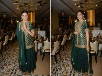 दीपिका पादुकोणनं घेतला राजस्थानी थाळीचा आस्वाद - Marathi News | Deepika Padukone celebrated the success of Padmaavat | Latest mumbai Photos at Lokmat.com