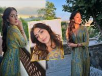 हिरवा निसर्ग हा भवतीने...! धनश्री वर्माच्या घायाळ करणाऱ्या अदा; मिसेस क्रिकेटरची एकच चर्चा - Marathi News | Dhanashree Verma has shared some glamorous photos | Latest cricket Photos at Lokmat.com