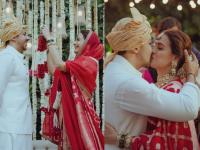 पतीसोबत लिपलॉक आणि पारंपरिक सोहळ्याचा थाट! ५ वर्षांनी अभिनेत्रीने शेअर केले दुसऱ्या लग्नाचे फोटो - Marathi News | Actress dia mirza shared photos of second wedding after 5 years vaibhav rekhi | Latest filmy Photos at Lokmat.com
