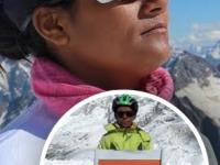 अभूतपूर्व!कडाक्याची थंडी,खांद्यावर सायकल;माउंट एव्हरेस्ट बेस कॅम्प गाठून दिव्याने रचला इतिहास - Marathi News | gorakhpur teacher Divya Singh hoists indian flag at mount everest base camp | Latest sakhi News at Lokmat.com