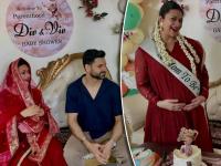 Mom To Be! ४१व्या वर्षी पहिल्या बाळाला जन्म देणार दिव्यांका त्रिपाठी, बेबी शॉवरचे फोटो समोर - Marathi News | tv actress divyanka tripathi pregnant mom to be baby shower photoshoot | Latest filmy Photos at Lokmat.com
