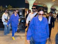 लूज शर्ट अन् प्रेग्नन्सी ग्लो! दुसऱ्यांदा आई होणाऱ्या दीपिका पादुकोणचा एअरपोर्ट लूक व्हायरल - Marathi News | deepika padukone seen at airport after pregnancy announcement wearing loose shirt ranveer singh caring towards her | Latest filmy News at Lokmat.com