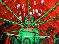 कोलकात्यात दुर्गा पूजेसाठी सजले मंडप! - Marathi News | Durga Pavilade for Puja in Kolkata! | Latest national Photos at Lokmat.com