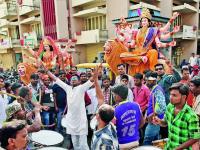 ‘बोल...अंबे माता की जय’ म्हणत नागपुरात दुर्गोत्सवास प्रारंभ - Marathi News | Calling 'Bol ... ambe mata ki jai' Durga festival started in Nagpur | Latest nagpur Photos at Lokmat.com