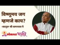 विष्णूमय जग म्हणजे काय? What is the Vishnu world? Satguru Shri Wamanrao Pai | Lokmat Bhakti