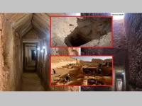 महाराणी क्लिओपेट्राची कबर सापडली? संशोधकांनी प्राचीन मंदिराखाली शोधला 4800 फूट लांब बोगदा - Marathi News | Tunnel found 43 feet below ancient temple in Egypt, may lead to burial site queen Cleopatra | Latest jarahatke Photos at Lokmat.com