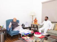 "महाराष्ट्रातील घडामोडींवर माझं लक्ष, तुमचा…’’, तक्रार घेऊन आलेल्या एकनाथ  शिंदेनां अमित शाहांचं मोठं आश्वासन - Marathi News | "My attention is on the developments in Maharashtra, yours...", Amit Shah's big assurance to Eknath Shinde, who came with a complaint | Latest maharashtra News at Lokmat.com