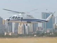 Eknath Shinde Helicopter : उपमुख्यमंत्री एकनाथ शिंदे यांचे हेलिकॉप्टर वादळामुळे भरकटले; पायलटने प्रसंगावधान राखत केले यशस्वी लँडिंग - Marathi News | Deputy Chief Minister Eknath Shinde's helicopter got lost due to a storm; Pilot made a successful landing taking precautions | Latest mumbai News at Lokmat.com