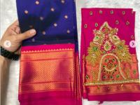लग्न सोहळण्यासाठी खास येवला पैठणी, १० आकर्षक रंग, डबल पिकॉक डिझाइनचं ब्लाऊजही शोभते खास - Marathi News | A Special Yeola Paithani For Wedding Season : Yeola Paithani With Double Peacock Blouse Design | Latest sakhi Photos at Lokmat.com