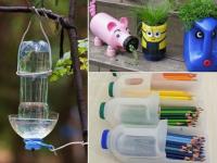 प्लास्टीकच्या बाटल्यांचं आकर्षक रूप पाहून व्हाल अवाक् - Marathi News | Know how to do beautiful use of plastic | Latest jarahatke Photos at Lokmat.com