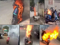 EV Fire: इलेक्ट्रिक वाहनात आगीच्या घटना वाढल्या, CCPAने अनेक कंपन्यांना पाठवल्या नोटिसा - Marathi News | EV on Fire: Consumer Protection Regulator Central Consumer Protection Authority Issues Notices To EV Manufacturers | Latest auto Photos at Lokmat.com