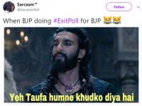 एक्झिट पोलमध्ये मोदी लाट, 'ही' भन्नाट मीम्स पाहून लागेल वाट! - Marathi News | Exit Polls 2019 says BJP and Alliance in full majority funny twitter reactions | Latest social-viral Photos at Lokmat.com