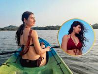 "मला आनंदी करायचं असेल तर..."; बॉलिवूड अभिनेत्रीचं बोल्ड फोटोशूट व्हायरल, पोस्टही चर्चेत - Marathi News | Bollywood actress fatima sana shaikh bold photoshoot viral on sea beach | Latest filmy Photos at Lokmat.com