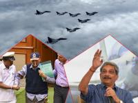 राफेलचं आगमन होताच नेटीझन्स भावूक, मनोहर पर्रीकरांची झाली आठवण - Marathi News | As soon as Raphael arrived, the netizens remembered the passionate, beautiful Parrikar | Latest national Photos at Lokmat.com